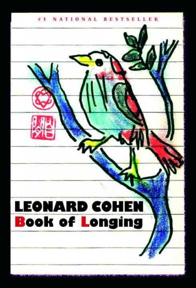 Book of longing Leonard Cohen.