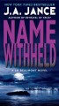 Name withheld : a J.P. Beaumont novel  Cover Image